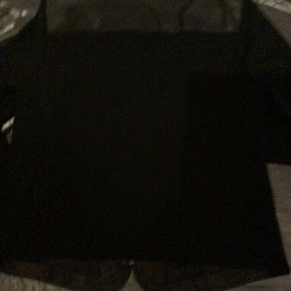 PETER NYGARD label-100% leather & jersey sleeves Sz.L US 10-12 New never worn - Picture 4 of 7